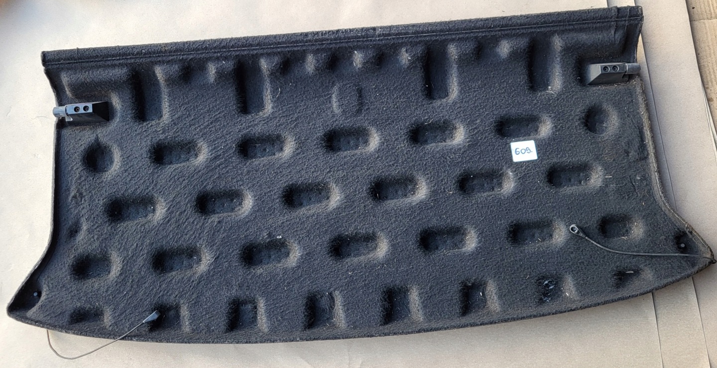 rear plato boot SEAT IBIZA III 6L black original
