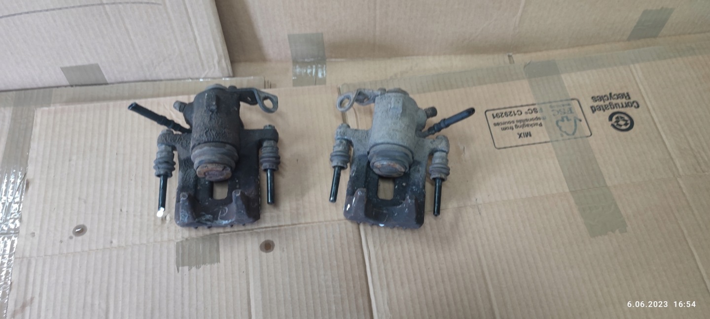 SKODA FABIA and caliper calipers brake rear part KOMPLET
