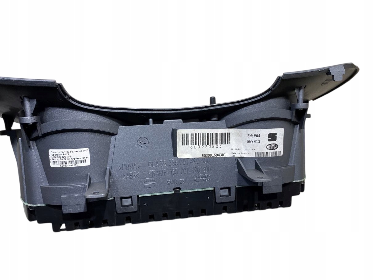 dials dials SEAT IBIZA III FL 1.2 6L0920803
