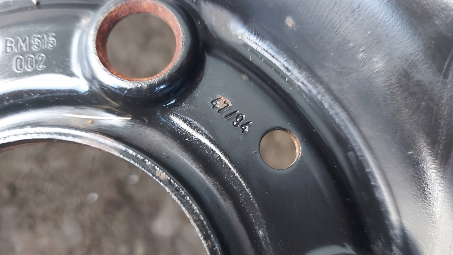 discs disc metal 15 BMW 3 E46 E36 5x120 ET47 6,5"