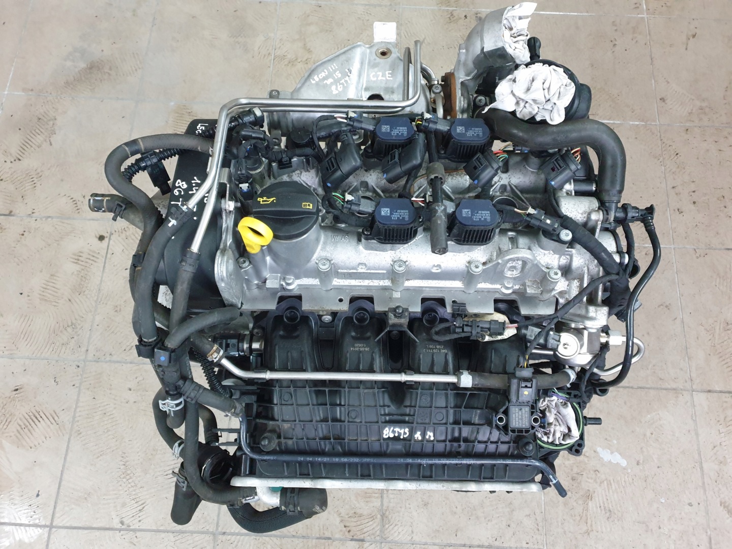 engine 1.4 TSI CZE SEAT VW SKODA AUDI 150 KM 85 TYS KM