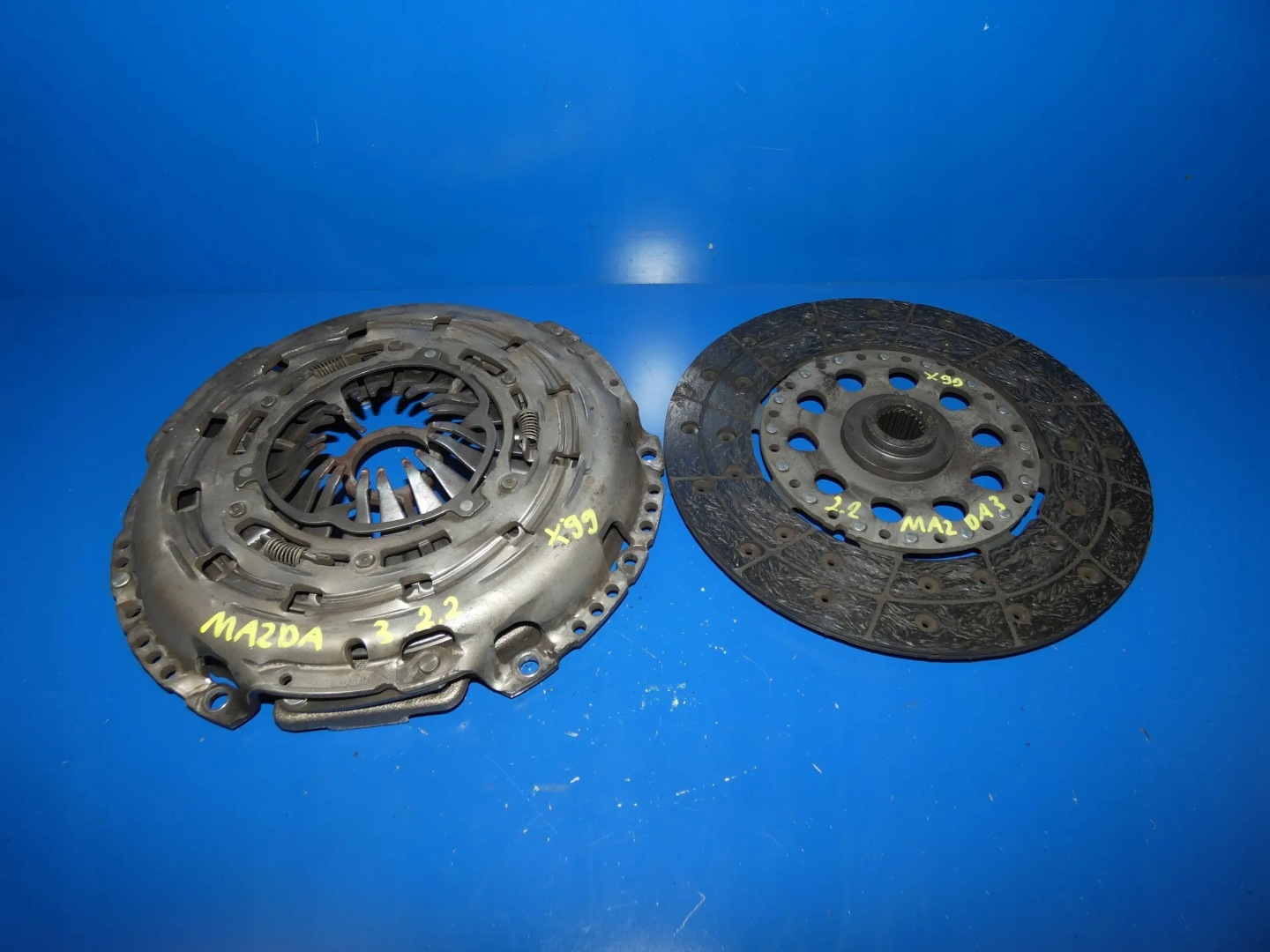 MAZDA 3 III BM 13 2.2 D EMBRAYAGE DE PRESSION + DISQUE