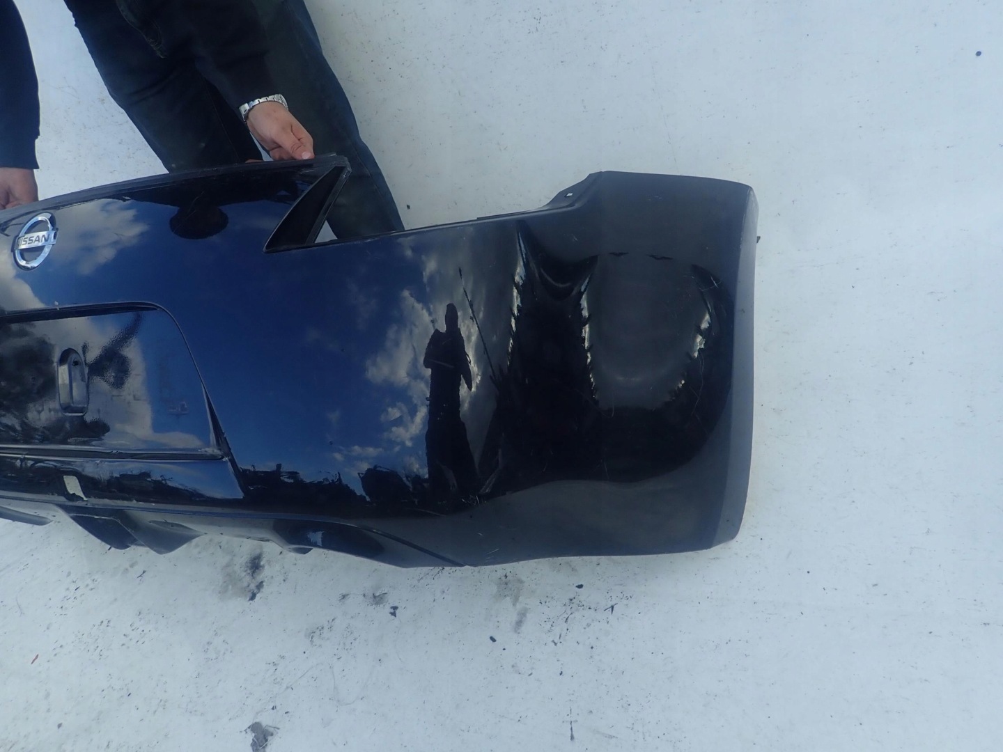 NISSAN 370Z 09-> bumper rear part rear