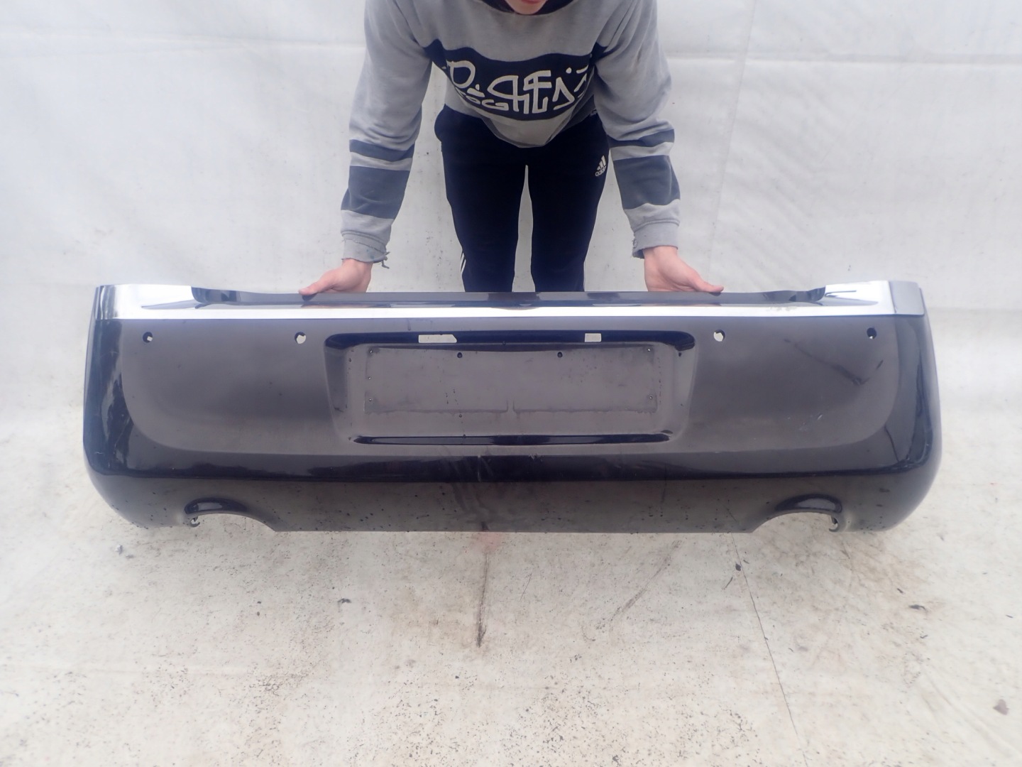 CHRYSLER 300C II 11- bumper rear part rear PDC