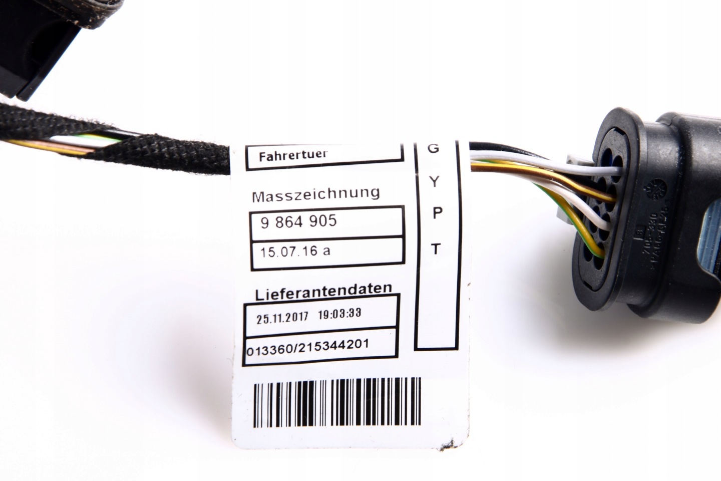MINI F60 bundle wiring door left front KEYLESS 9864908