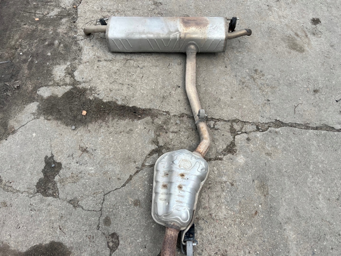 AUDI Q5 80A 2.0 TFSI exhaust silencer 80A253411L