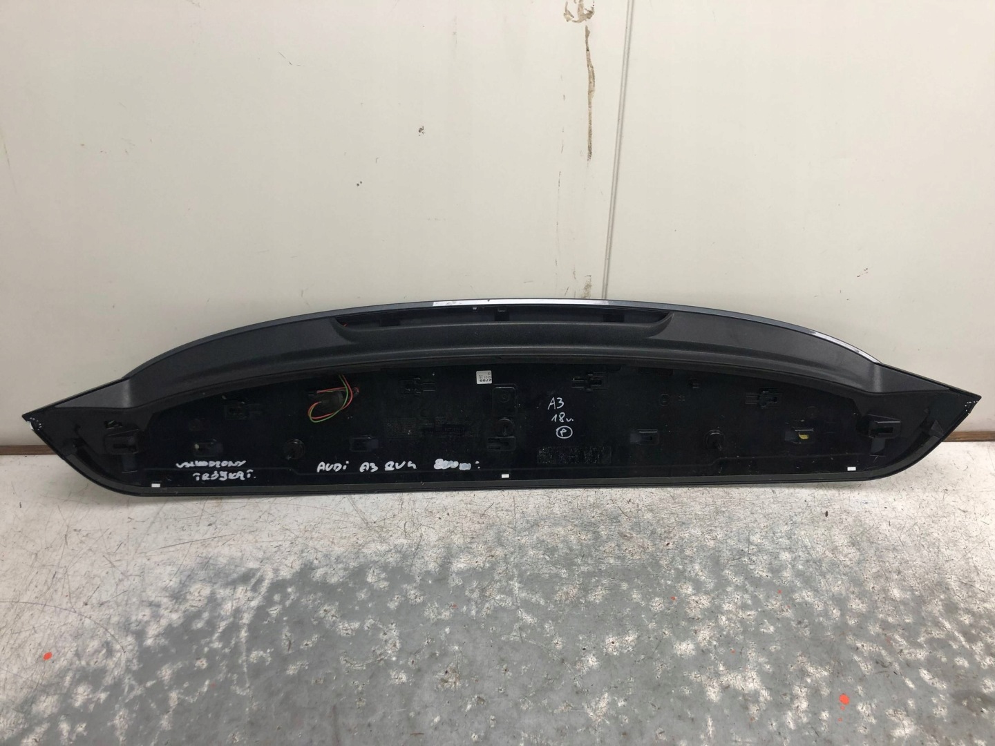 spoiler LOTKA bonnet boot AUDI A3 8V SPORTBACK 8V4827933B