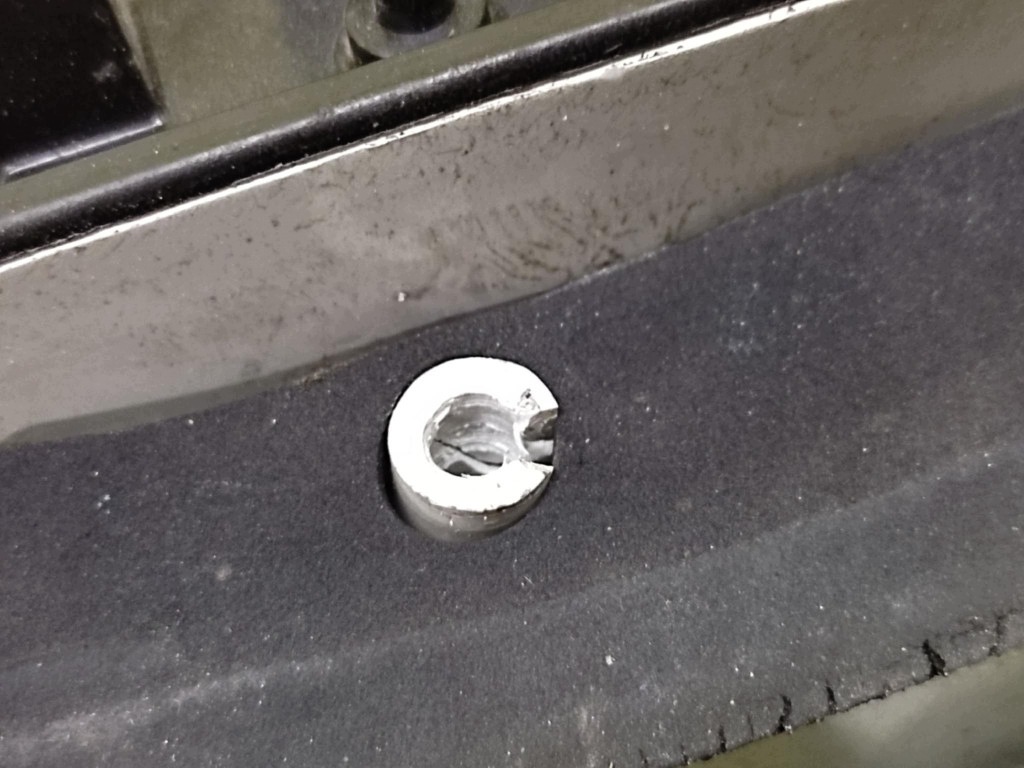 VW GOLF III light left rear part
