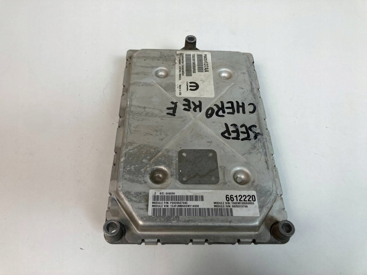 JEEP CHEROKEE KL 13- 3.6 computer control unit of the engine P68259137AA
