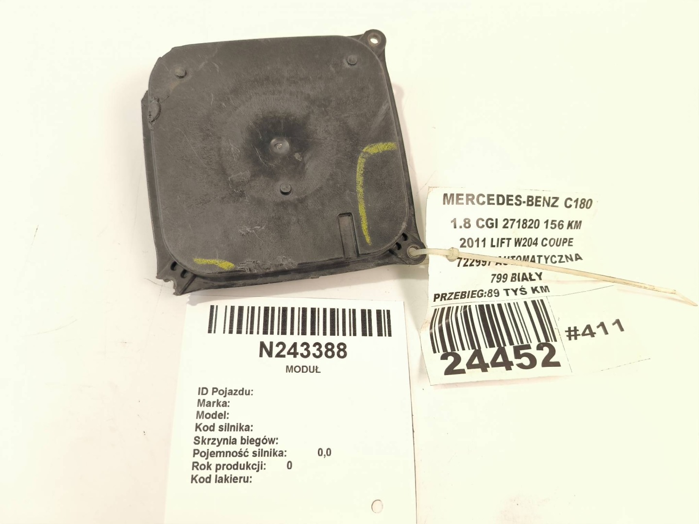 module A2189009901 MERCEDES W 204