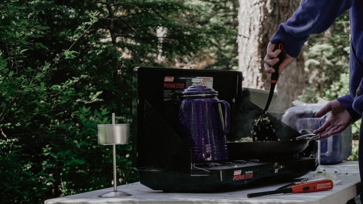 кемпинг газовая плита