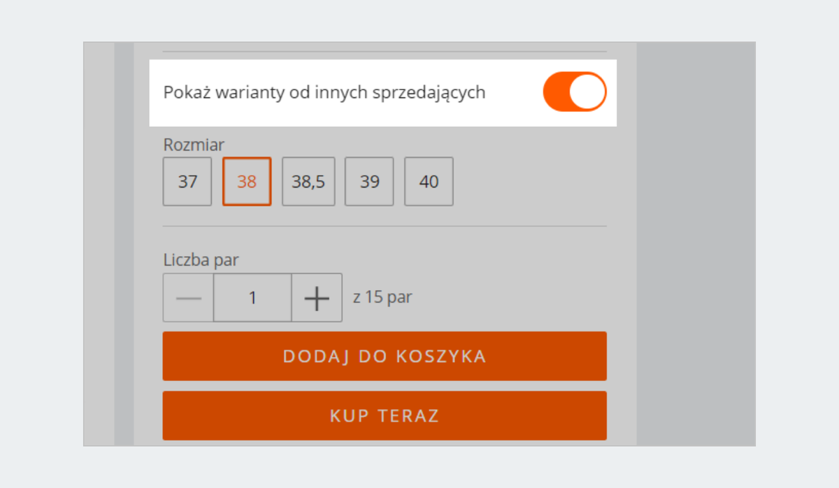 Pokaż warianty od innych sprzedających