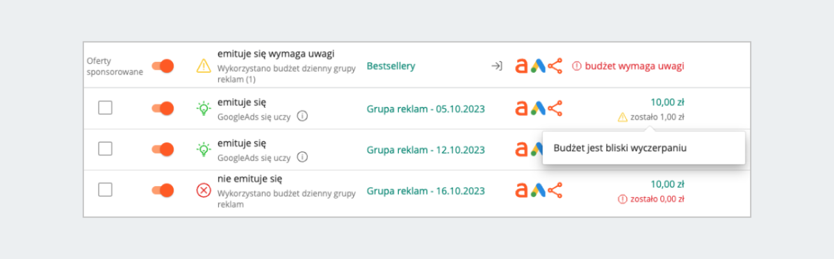 Budżet na wyczerpaniu