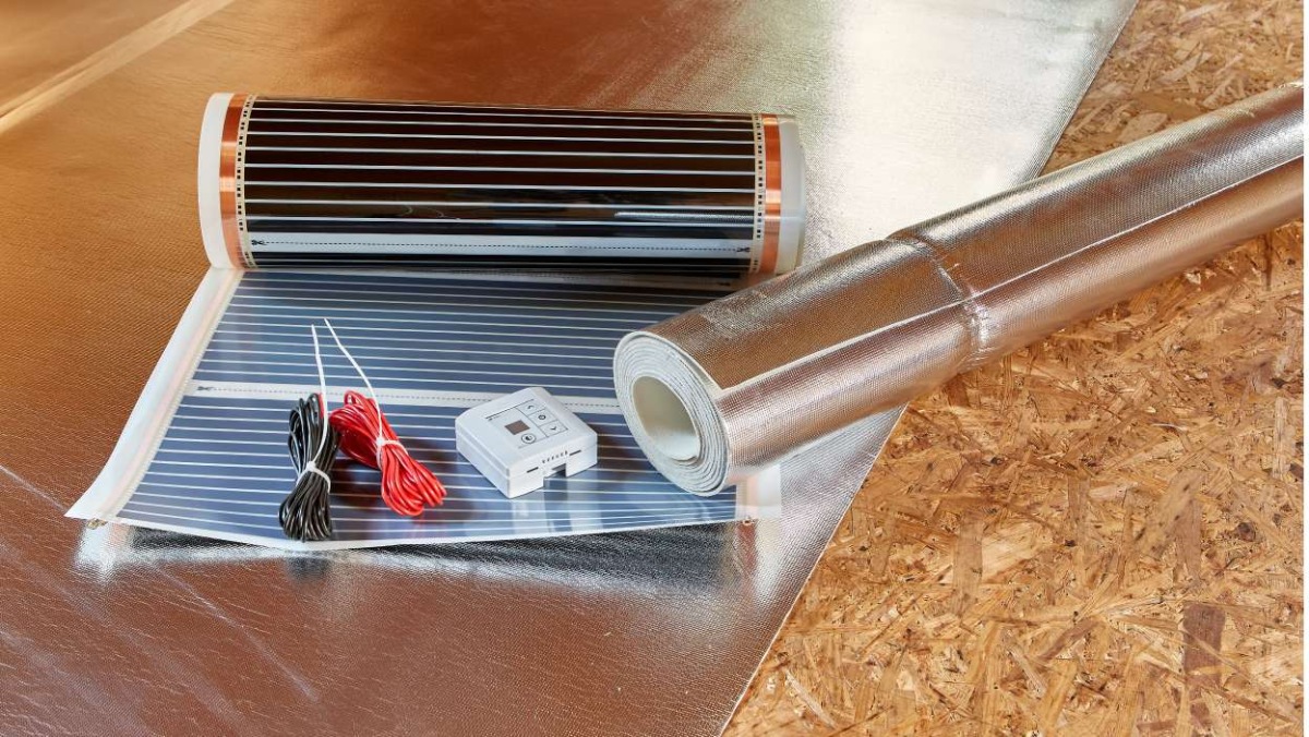 elektrická vykurovacia fólia na podlahové kúrenie