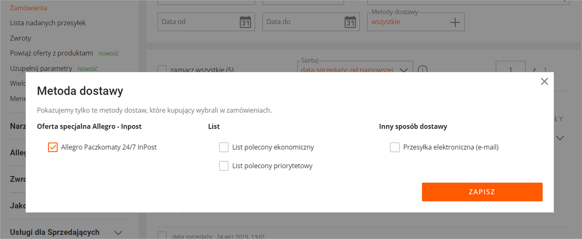 Czym Jest Dostawa Allegro Inpost Pomoc Allegro