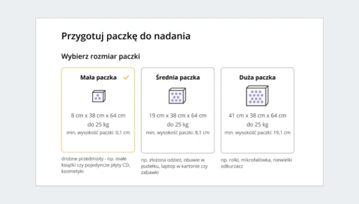 jak nadać paczkę w paczkomacie allegro lokalnie
