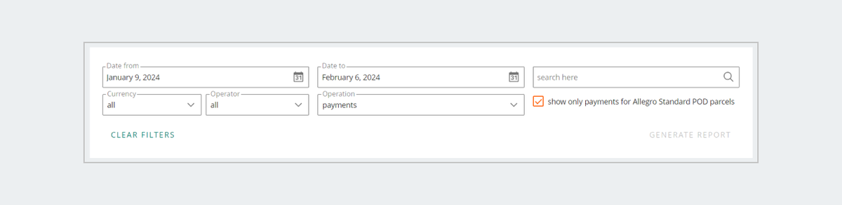 history payments