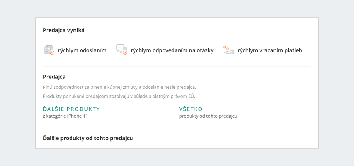 predajca vynika