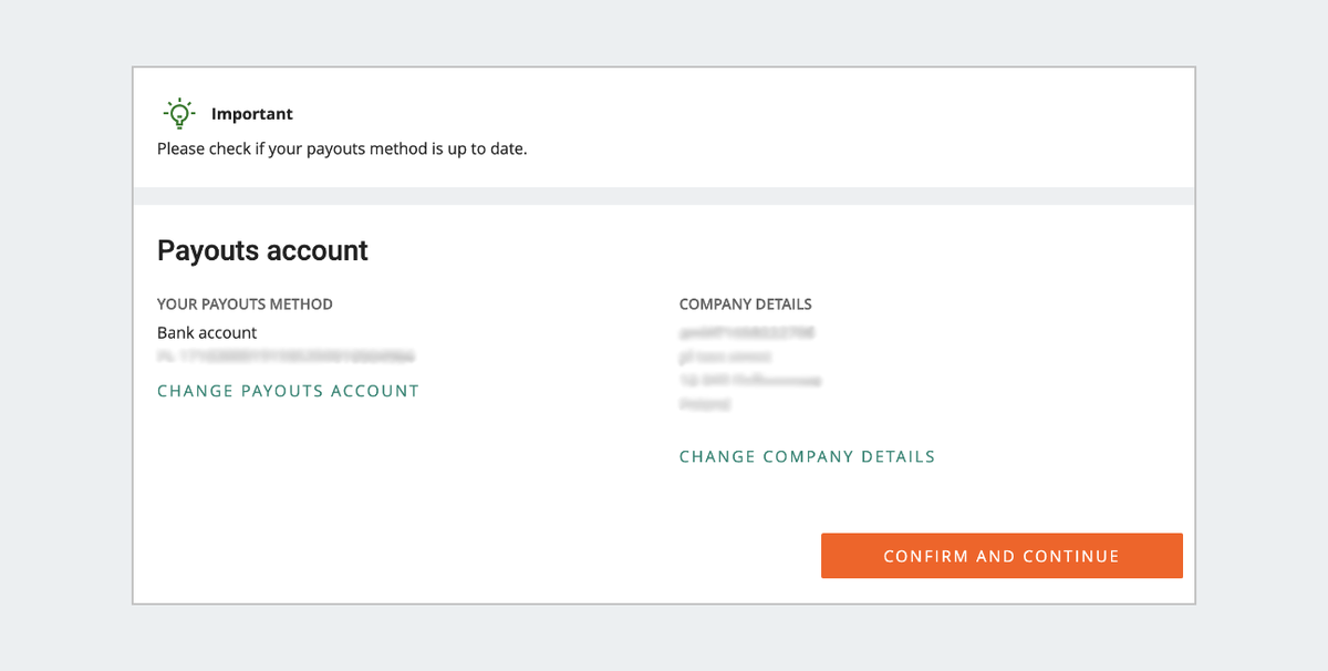 Reverification on Allegro website
