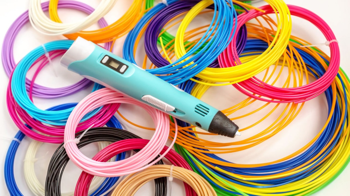 3D ручка та нитка