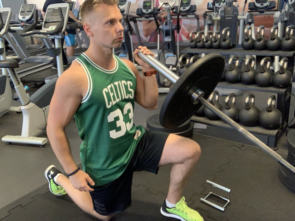 landmine press