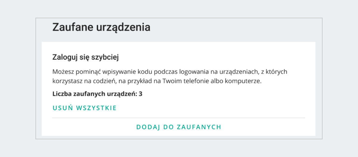 Dodaj do zaufanych