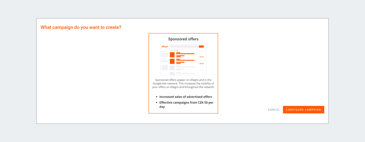 Create campaigns