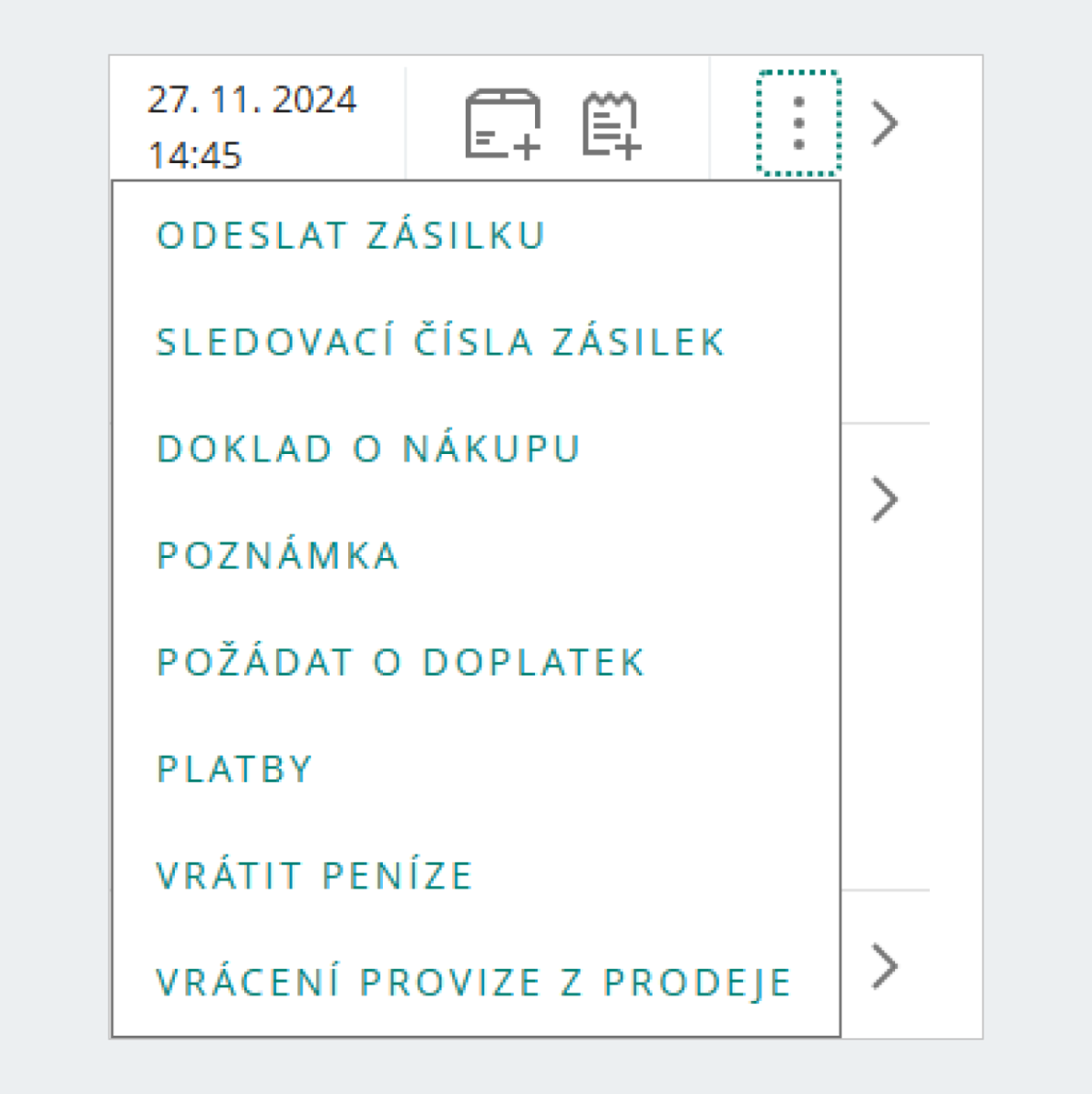 vratit doplatek