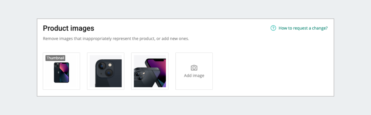 Product images