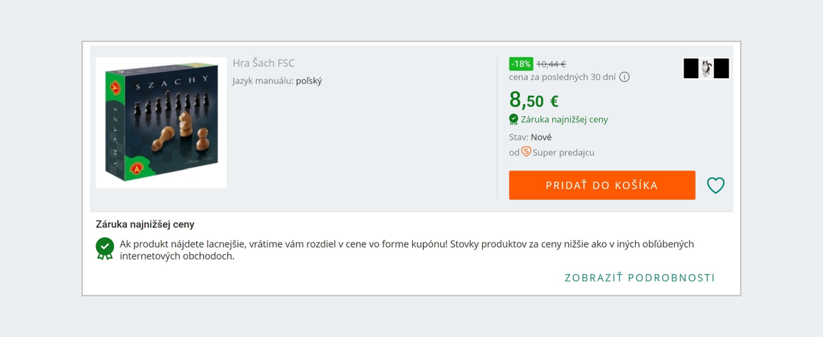 Záruka najnižšej ceny