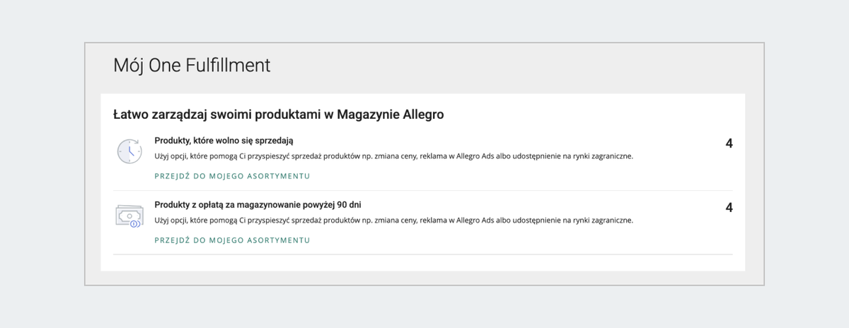Sekcja z podpowiedziami