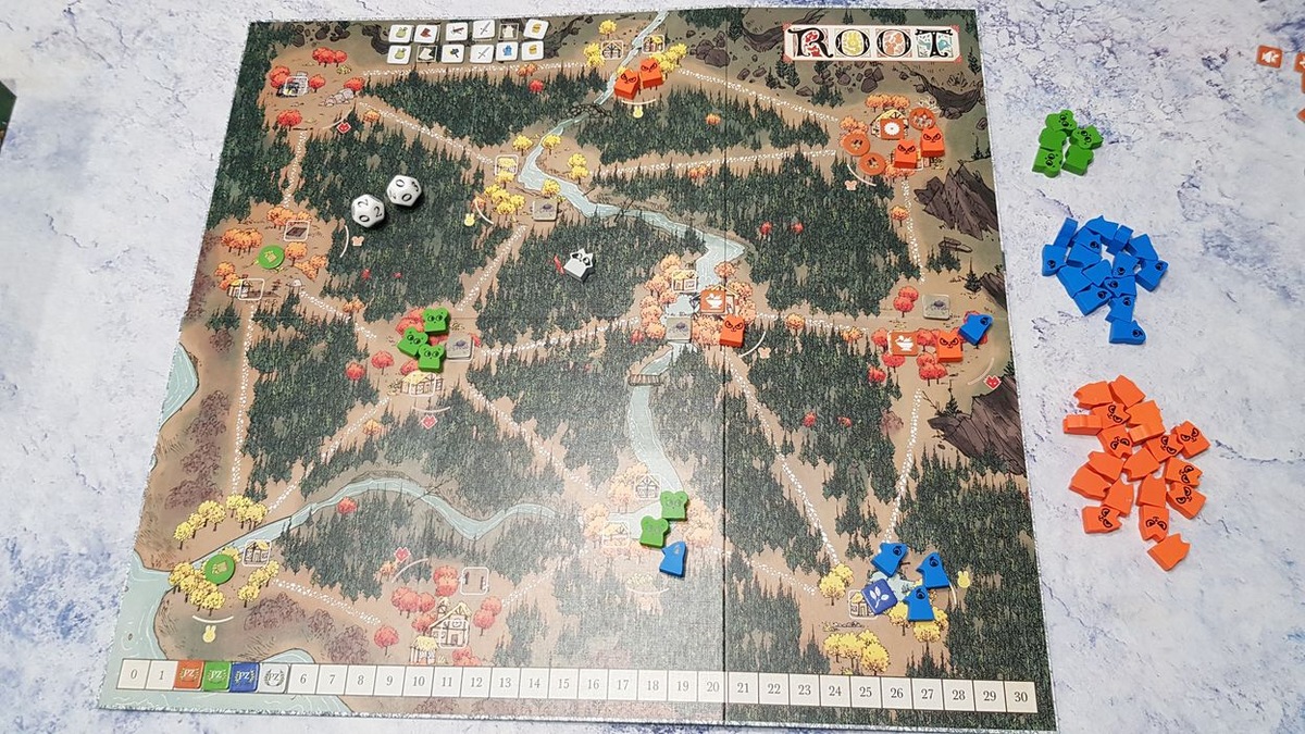 Gra Planszowa Root Podziemia Polska Rodzinna Towarzyska Board Game Po Polsku