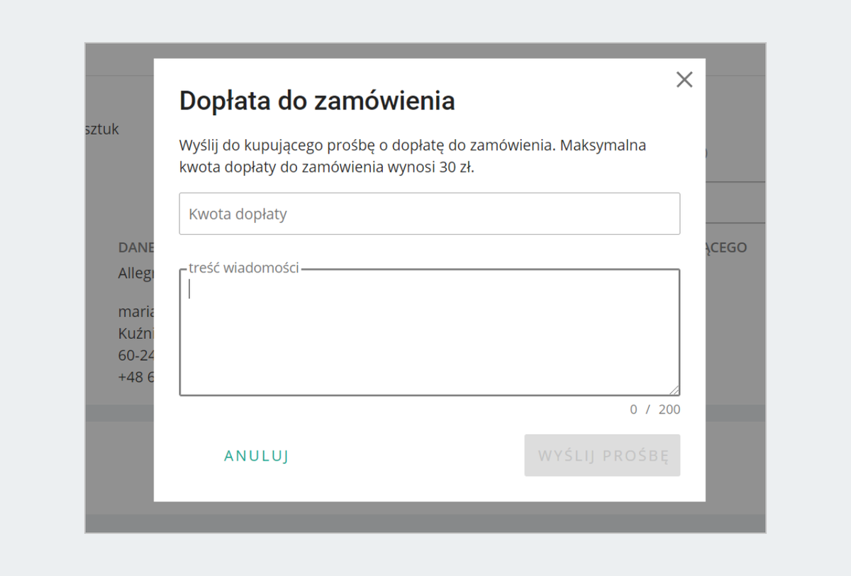 Jak Poprosic Kupujacego O Doplate Pomoc Allegro