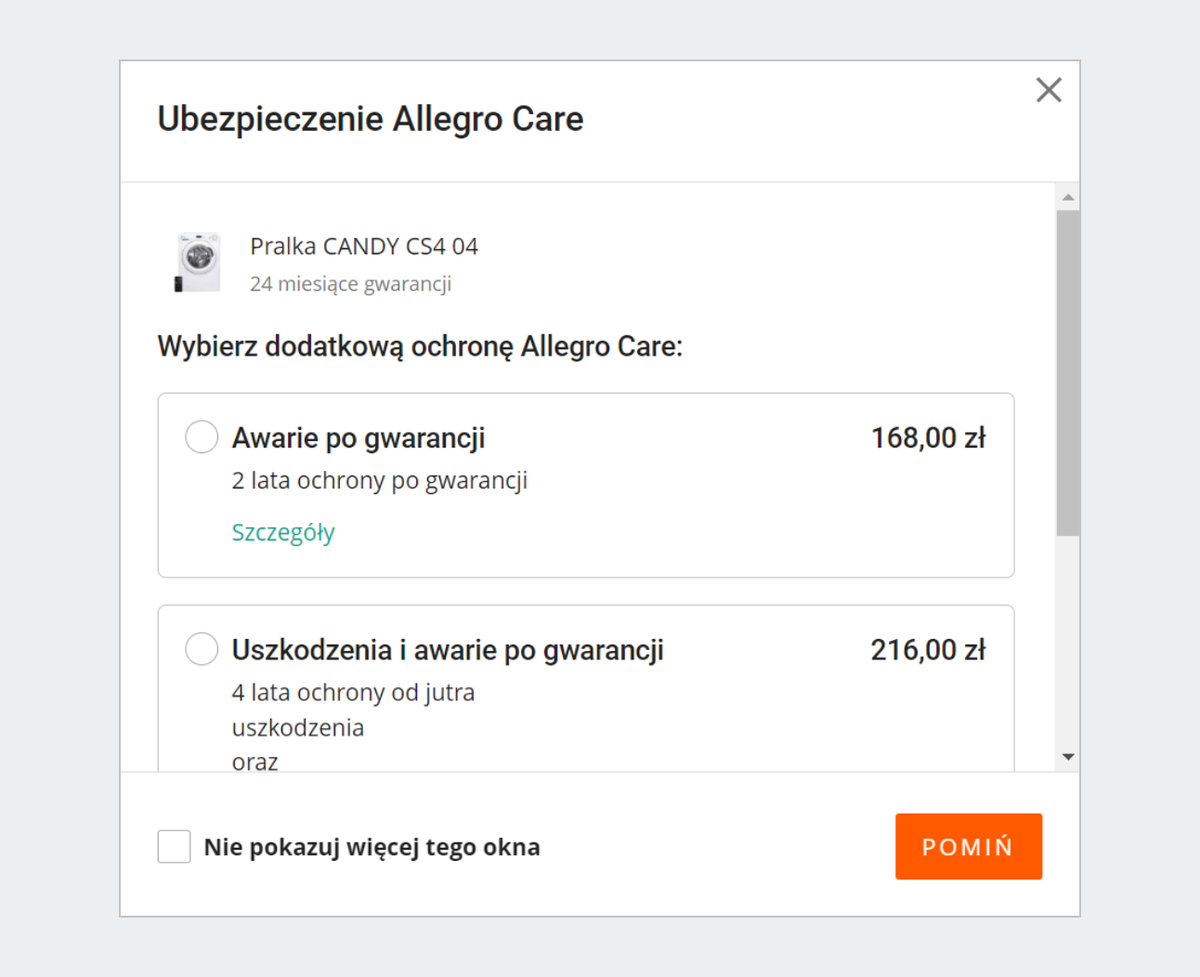 allegro care punkt 22x