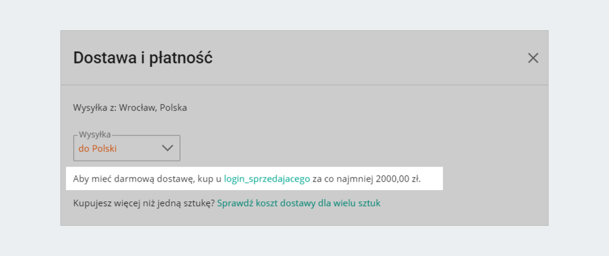 Dostawa i płatność