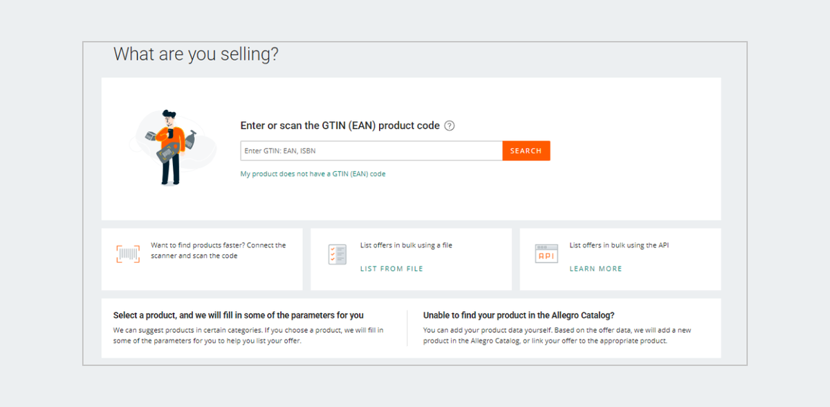 what are you selling