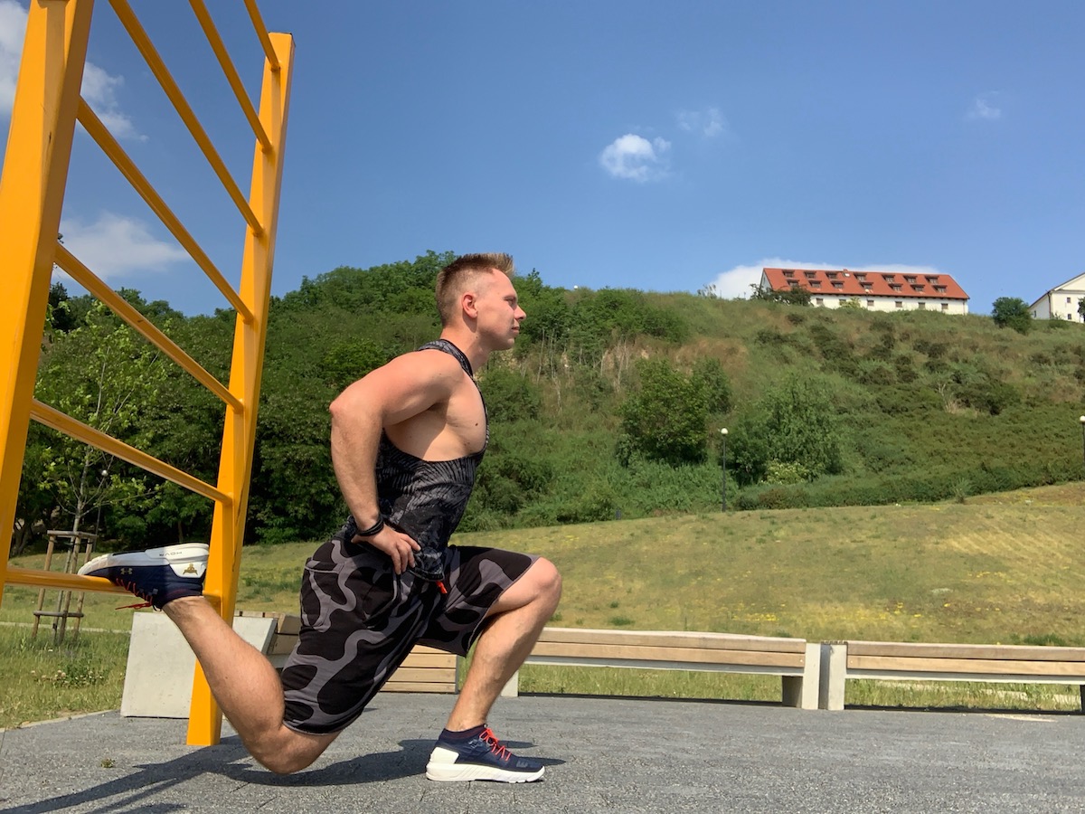 09 10 zelených telocvičných cvičení bulharský drep