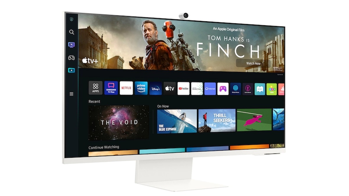 ディスプレイ・モニター本体 SAMSUNG smart monitor M8 Samsung prezentuje nową, stylową linię monitorów Smart