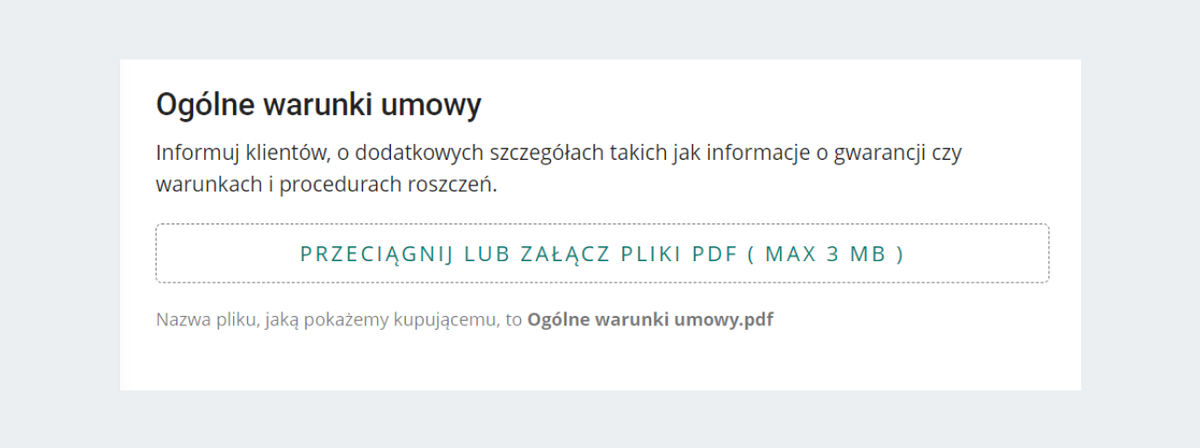 ogolne warunki umowy