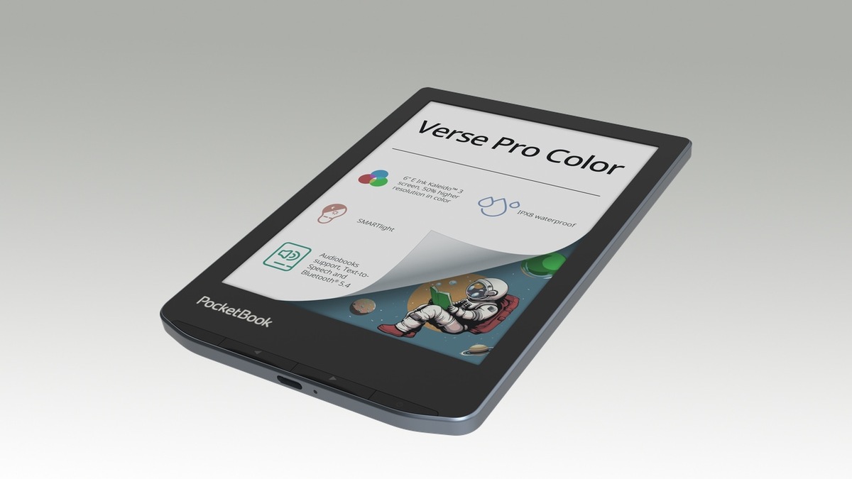 PocketBook Verse Pro Color 本体 PocketBook Verse Pro Color kolorowym wyświetlaczem| 6-calowy