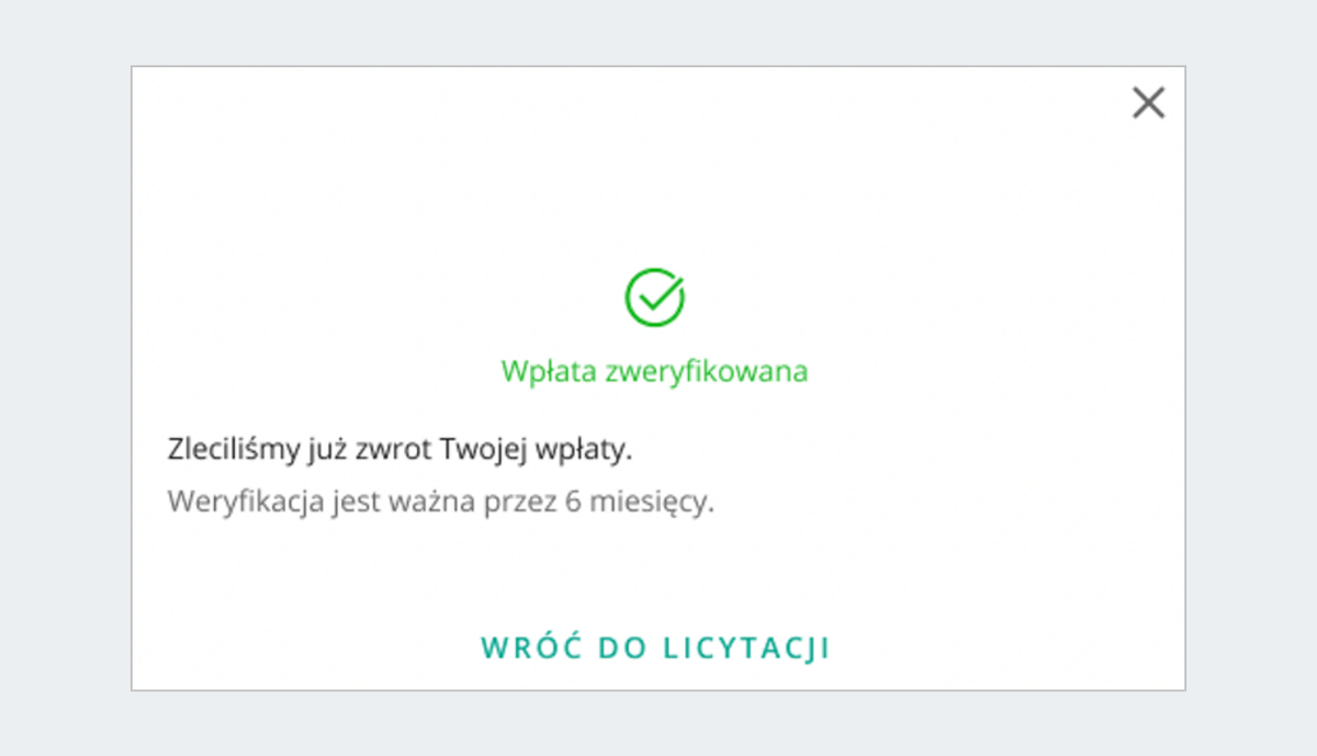 Potwierdzenie wpłaty