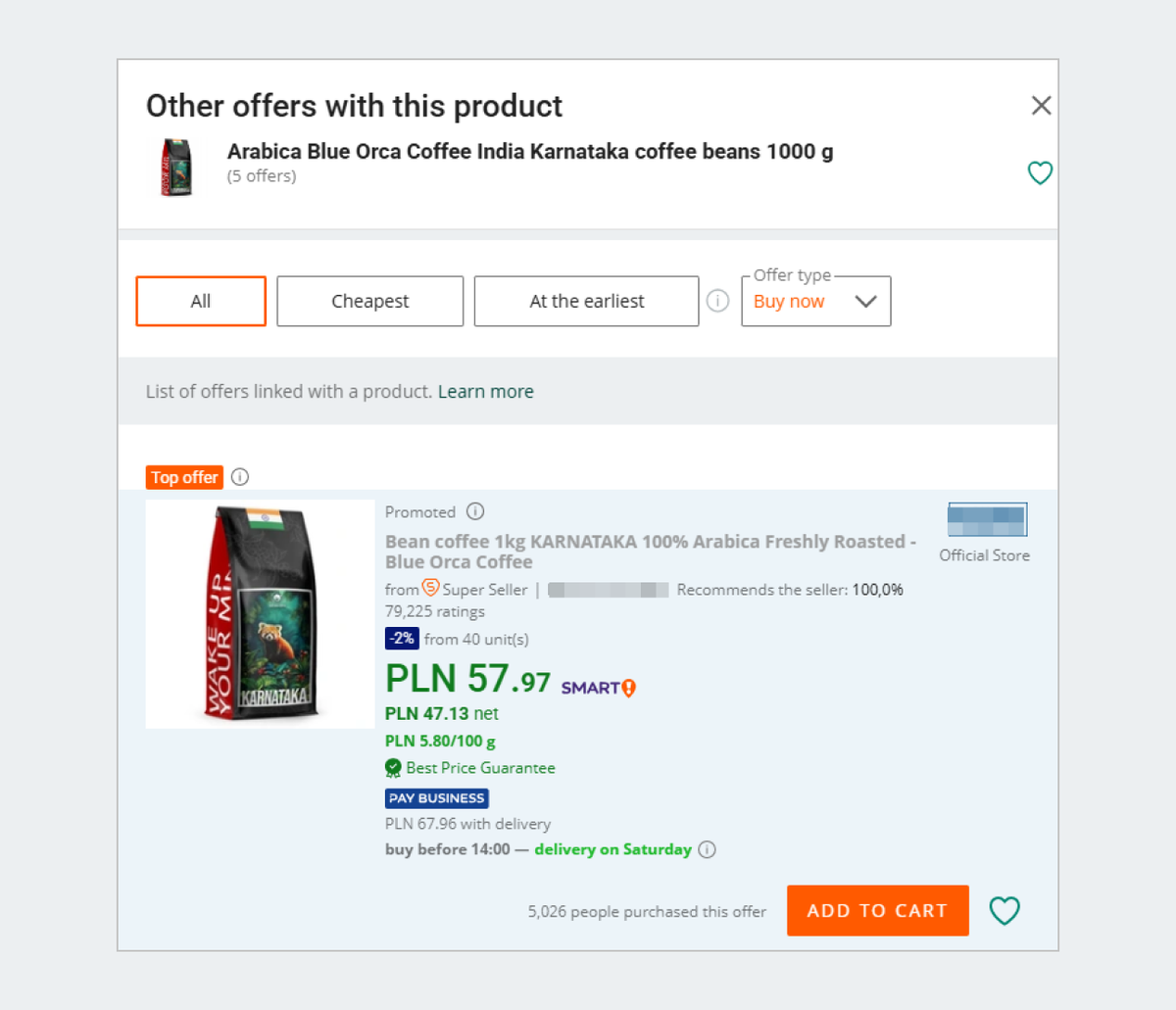 other offers