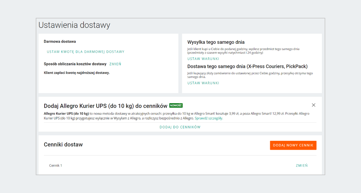 Prowizja Od Kosztow Wysylki Na Allegro Przelom Ktory Zmieni Zasady Gry Blog E Biznes
