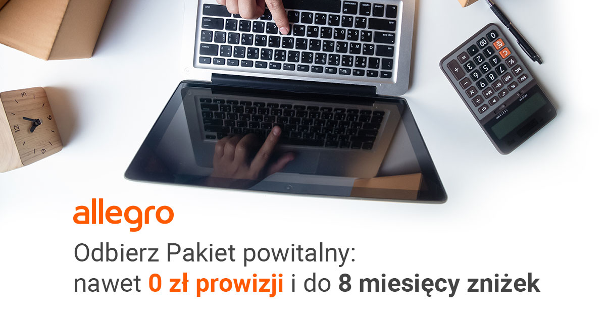 Zacznij sprzedaż na Allegro