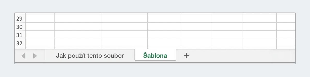 nova sablona