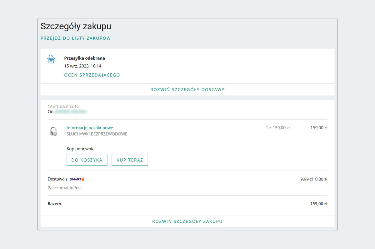 Szczegóły zakupu2