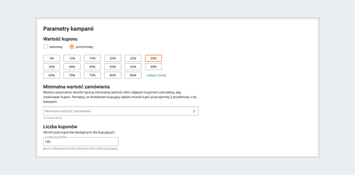 procentowa wartość kuponu