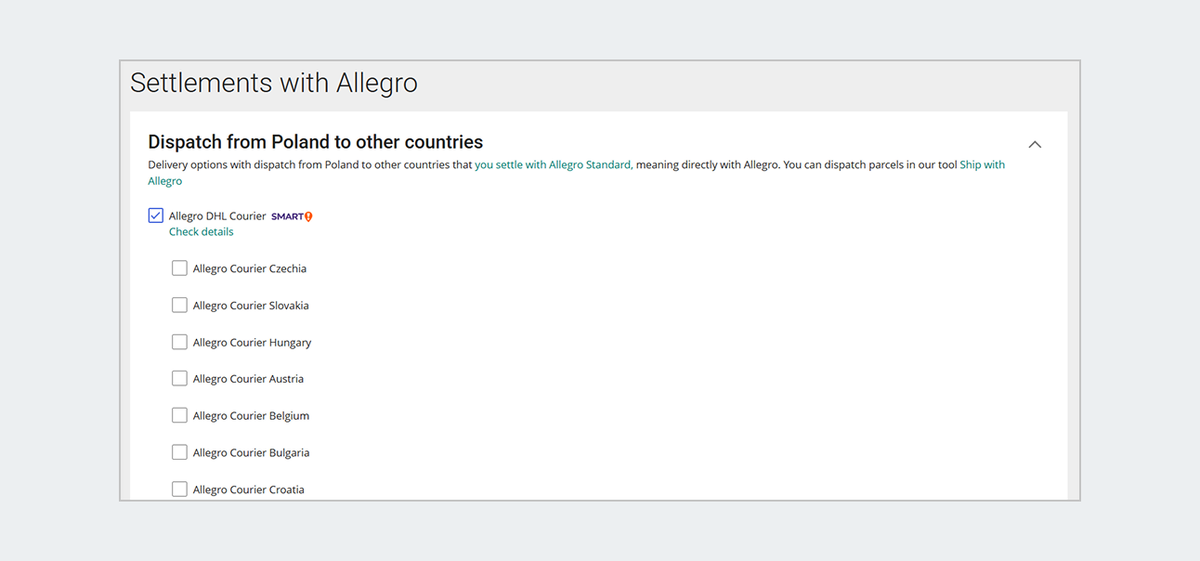 settlements with allegro d hl