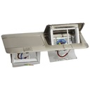 Gniazdo puszka podłogowa Legrand srebrny