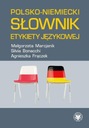 Polsko-niemiecki słownik etykiety językowej Język nauczany Niemiecki